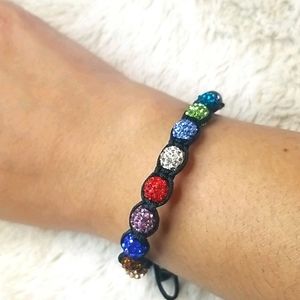 Multicolored Ball Bracelet